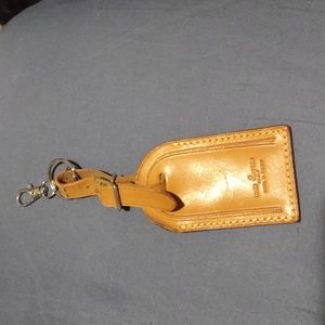 Authentic Louis Vuitton Luggage Tag
